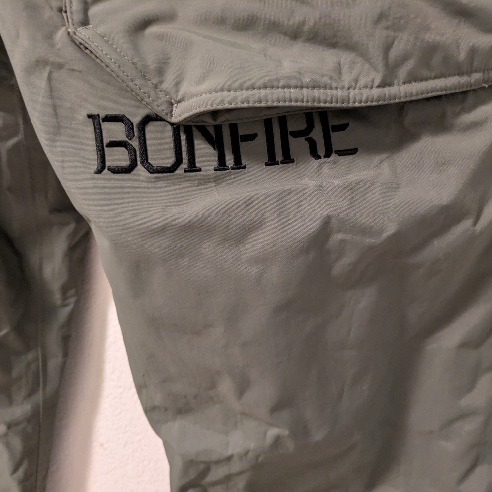 Bonfire Men's Green Snowboard Pants Size Large - Picture 5 of 6